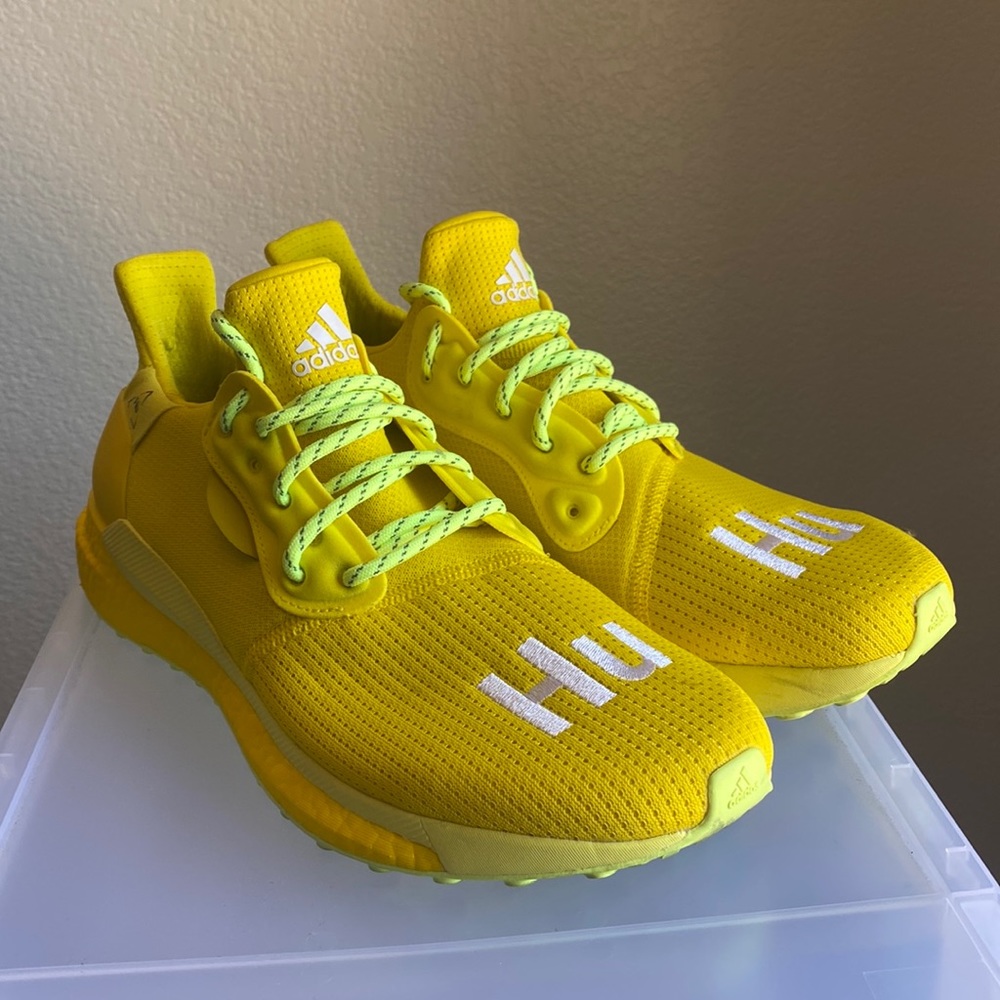 10.5 ADIDAS SOLAR HU YELLOW